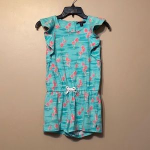 Nautica Palm Tree Romper, 8-10